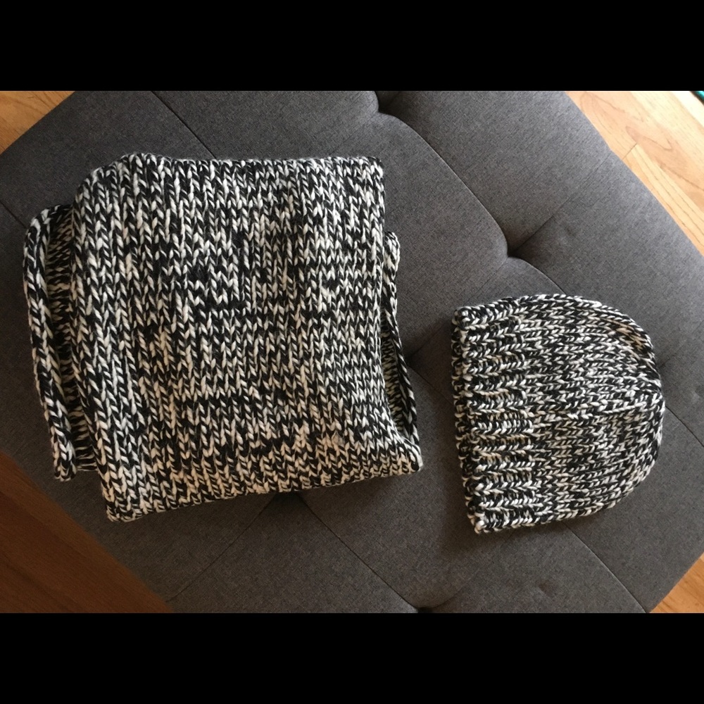 Wool Scarf and Hat